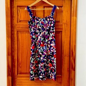Tory Burch multi color mini dress size0